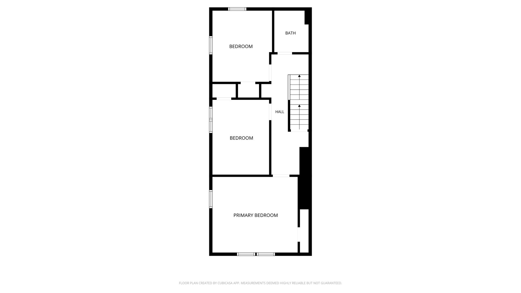 135 Redfield Place - second-floor plan