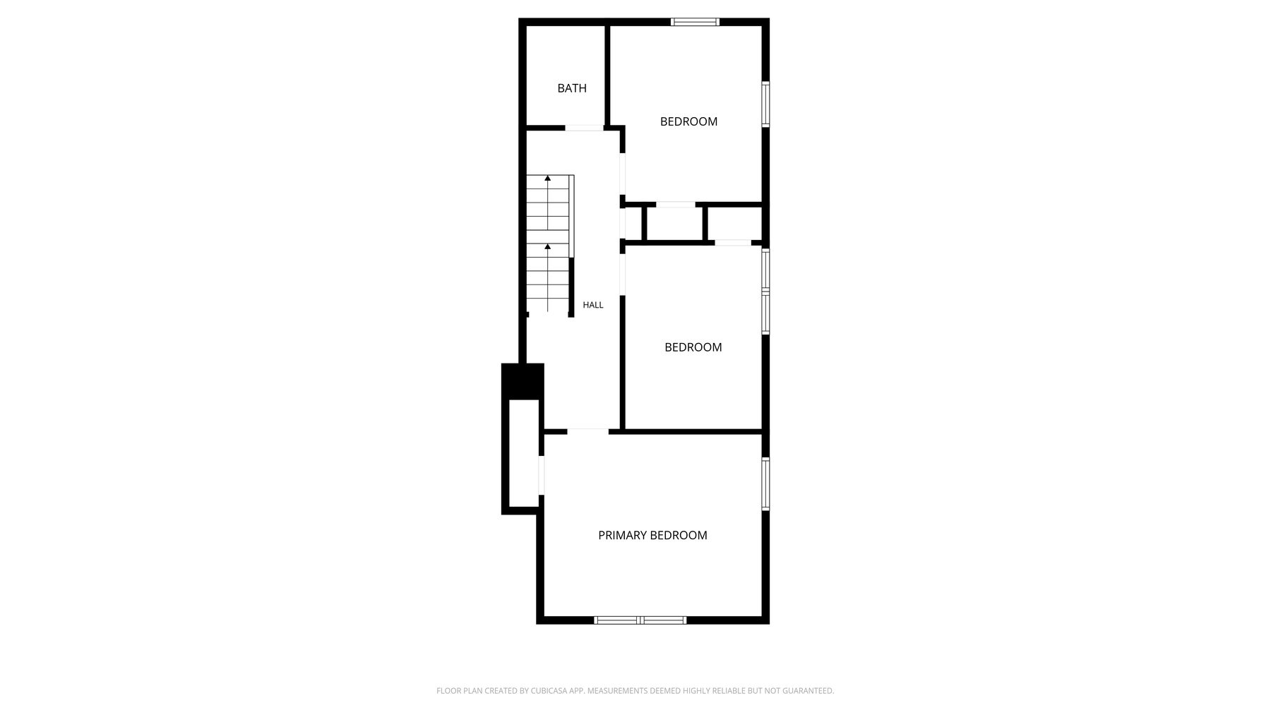 137 Redfield Place - second-floor plan
