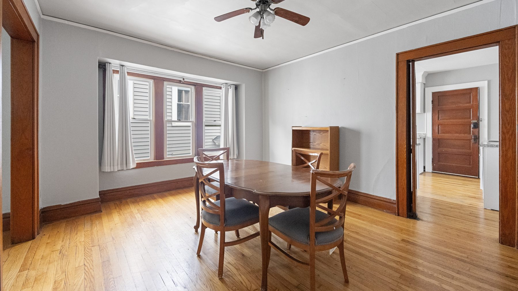 825 Ackerman Avenue - dining room with ceiling fan