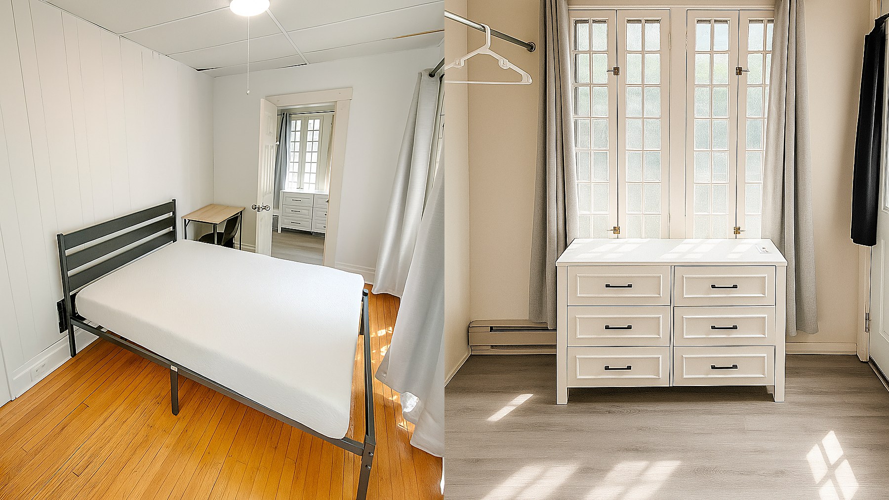 941 Comstock Avenue - bedroom and adjoining closet room